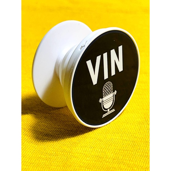 Vin Scully Dodgers Pop Up Phone Accessory With Super Sticky Glue - Picture 2 of 5